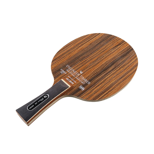 Paddel för bordtennis med lång handtag 5 lager av Dalbergia trä 70 g Tjocklek 6,2 mm Lätt sportutrustning för pingpongspelare