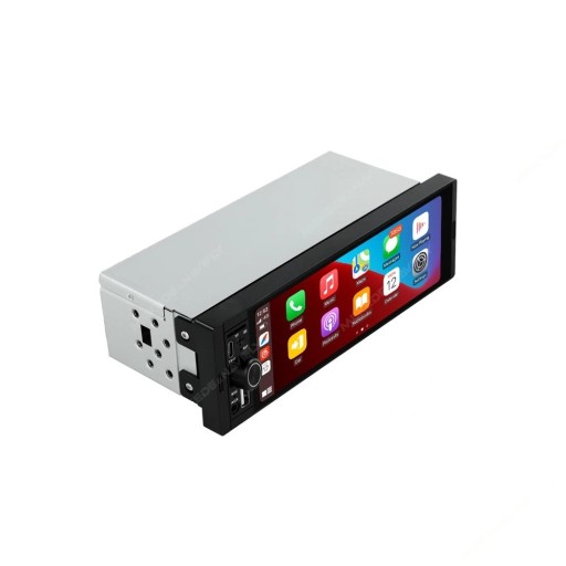 NaviFly 6,86" universellt bilradio CarPlay Android Auto FM MP5 multimedia spelare med pekskärm USB Bluetooth kamera
