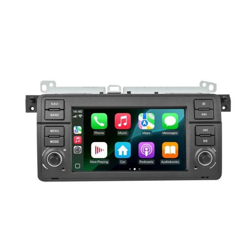 Bilradio BMW E46 M3 318 320 325 330 335 Rover 75 GPS Navigation Multimedia DSP Trådlös CarPlay 1G 32G Stereo Utan Kamera