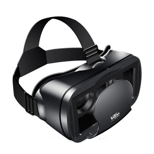 VRG Pro 3D VR-headset för virtuell verklighet smarta glasögon med linser för mobiltelefoner spel Android iOS-enheter Viar