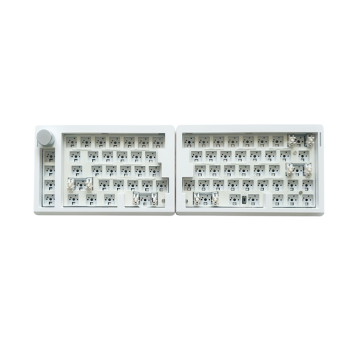 Delad spelmekanisk tangentbord GMK70 RGB BT ergonomisk QMK VIA stöd hot swappable batteri 300mAh belysning 37x11,7cm