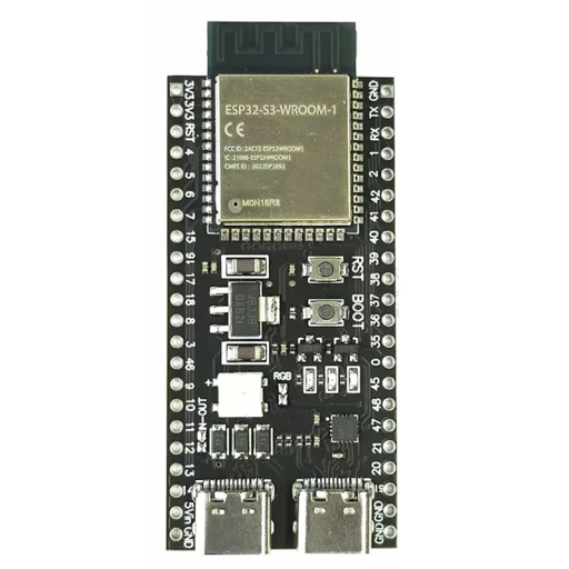 Utvecklingskort ESP32-S3 med dubbelkärnig 240 MHz 16 MB Flash och 8 MB PSRAM WiFi Bluetooth-modul för IoT-projekt Arduino