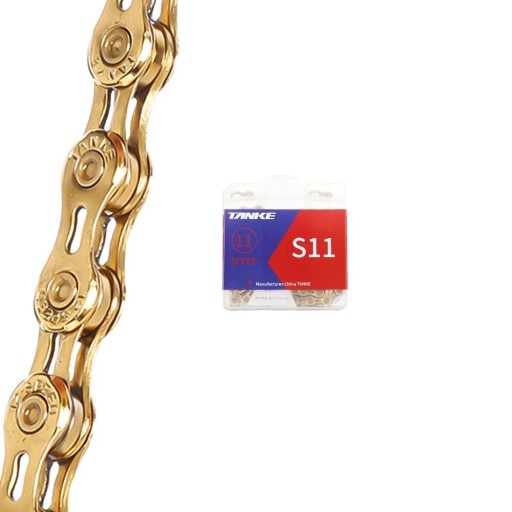 11 Speed Bicycle Chain TANKE S11-EL 1/2" x 11/128" 116 Links Semi-Hollow with Quick Link MTB Road