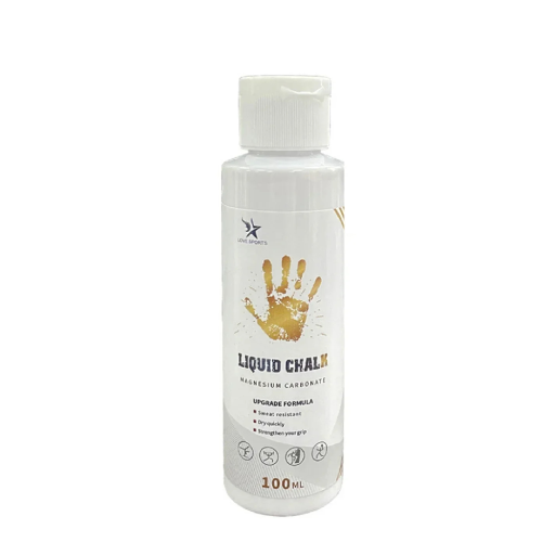 Flytande magnesium 100 ml Halkfri för tyngdlyftning, klättring, crossfit och fitness Vitt sportmagnesium för händerna till gymmet