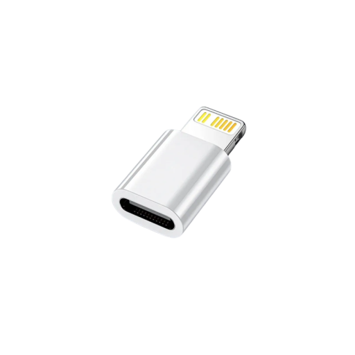 USB-C till Lightning-adapter Snabbladdnings-iPhone USB-C-kabel till Lightning-kontaktkonverterare Kompatibel med iOS-enheter