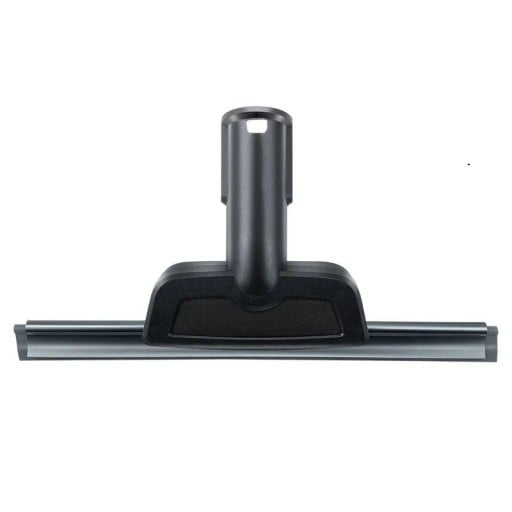 Borstehuvud med skrapa 25,5×13×4,3 cm svart för ångmopp Karcher SC1 SC2 SC3 SC7 Kaichi glasrengörare PP plast aluminiumlegering