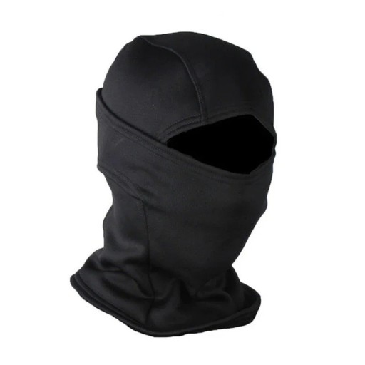 Vinter fleecehuva 38 x 23 cm Varm vindskyddande camouflagemask som täcker hela ansiktet i polyester för skidåkning, motorcykel och cykling