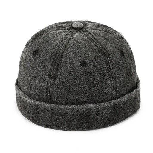 Kloboučník Four Seasons 28 × 18 × 11 cm av denim Gua Skin Retro unisex street hat