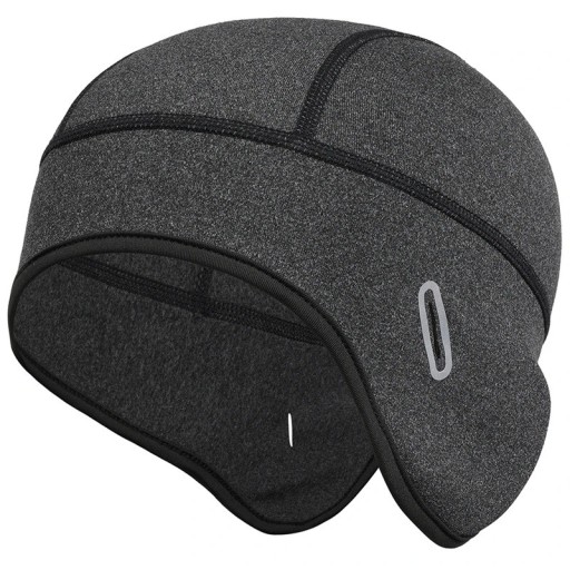 Termo cyklistisk hjälmhuva 52–60 cm Fleece sport vinterhuva Polyester Elastan Unisex löpning skidåkning vandring MTB