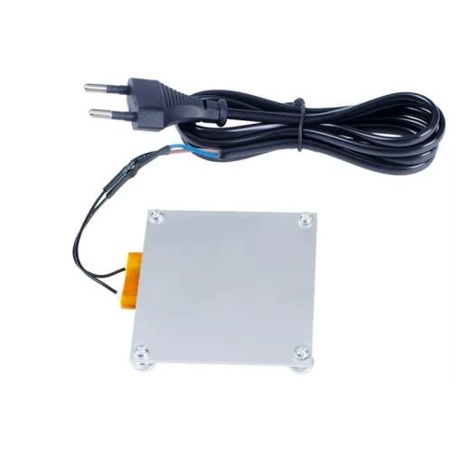 Uppvärmning lödplatta 70 × 70 mm PTC värmeplatta 300 W för borttagning av LED-chip och FPC-kort Snabb uppvärmning 260 °C med EU-kabel