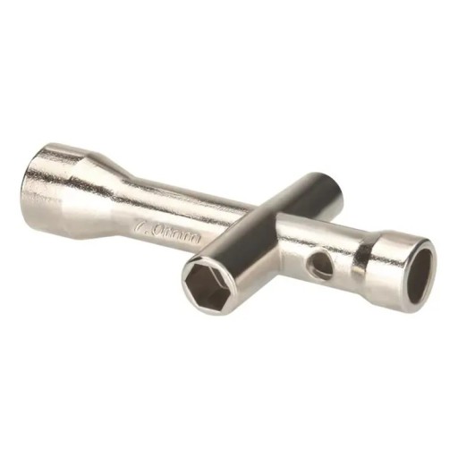 Universell korsnyckel 4 i 1 för munstycken 3D-skrivare M2 M2.5 M3 M4 Metallkorsverktyg för E3D V5 V6 Bambu X1 P1 A1