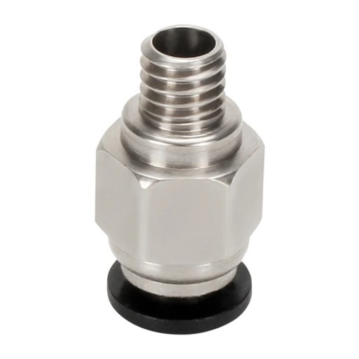 Metallisk pneumatisk koppling 20,3 x 10 x 5,76 mm PC4 M6 för PTFE-rör 4 mm Filamentledning Täta fästen för 3D-skrivare