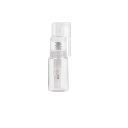 Praktisk sprayflaska för livsmedelspulver 14 ml Fin spray för dekoration av tårtor, fondant, makroner och desserter, genomskinlig behållare