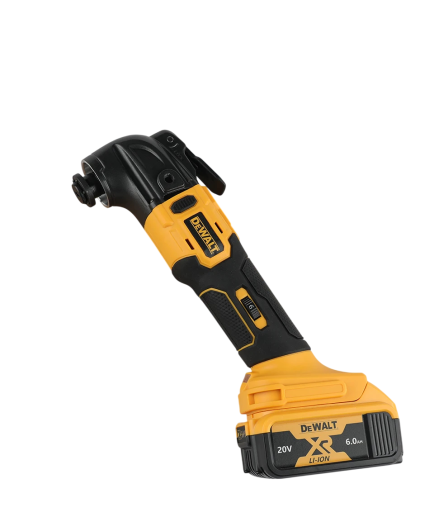 Batteridriven oscillerande multifunktionell slipmaskin 20 V 38 x 6 x 15 cm Borstlös motor Snabbkopplingssystem LED-lampa