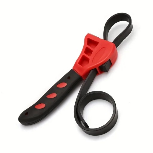 Justerbar remnyckel för oljefilter 15,5 x 10,3 x 1,2 cm Handnyckel för filterlock och tätningar för bilverkstad