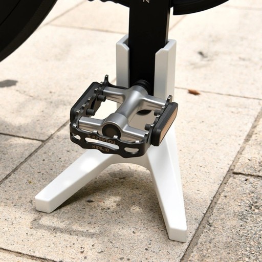 Cykelstativ 12,8 x 3,6 x 9,8 cm Bakre stödpedalen för MTB och landsvägscyklar 26" Stabil parkeringshållare