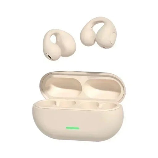 Klipsfria hörlurar T75 110 g öppen konstruktion Bluetooth vattentåliga sporthörlurar med mikrofon