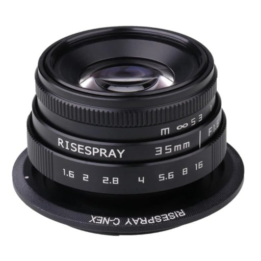 Objektiv 35 mm 35 x 50 mm Manuellt fokus för Fuji X Kompakt fast objektiv för porträtt och gatufotografi