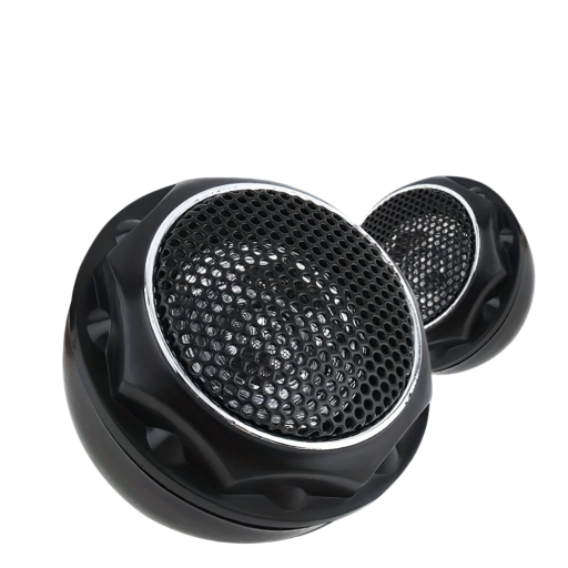 Set med 2 st högtalare för bil 4,6 x 3,3 cm 280 W med filter 4 Ω Känslighet 91 dB kompakt design