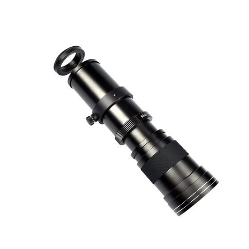 Manuell teleobjektiv med zoom 420–800 mm Canon EF Storlek på förpackning 27 x 9 x 9 cm Långdistansobjektiv för fotografi och video