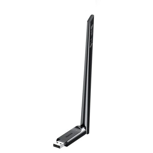 Trådlös adapter till datorport 900 Mb/s En antenn Nätverk 802.11ax och trådlös anslutning 5.4 även för Windows 10 och 11