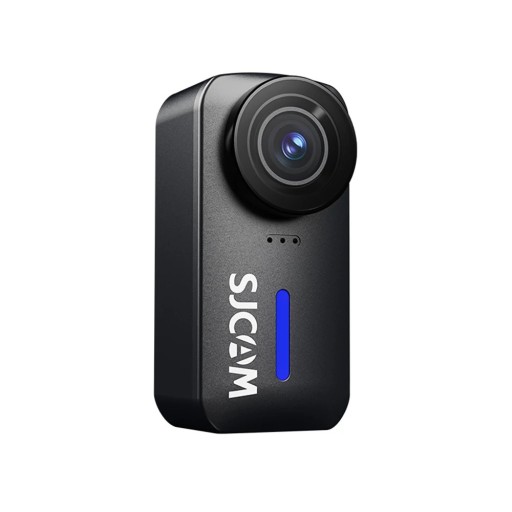 Actionkamera 4K 30 bildrutor/s 170° vidvinkelobjektiv 6-axlig stabilisering vattentålig 64 x 31 x 32,5 mm