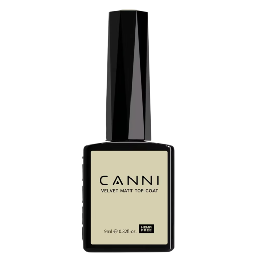 Överlack 9 ml Sametmat finish UV LED härdbar Professionell matt effekt HEMA FREE