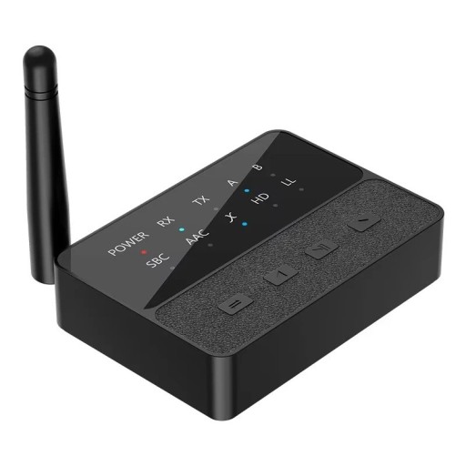 Trådlös ljudadapter Bluetooth 5.3 RX TX 3,5 mm RCA aptX HD LL Låg latens För TV PC hörlurar högtalare