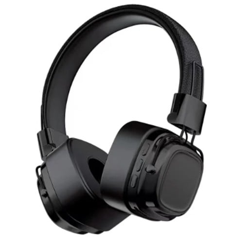 Trådlösa hörlurar över örat Bluetooth 5.3 Fällbar design Mikrofon Surroundljud Spel- och musiklyssning