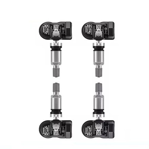 Sats med 4 st Autel MX-Sensor TPMS 315/433 MHz metallventil universell däcktryckssensor för personbilar