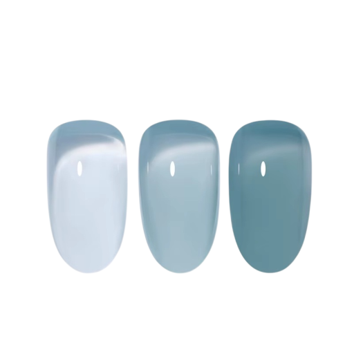 Jelly UV LED nagellack 15 ml med genomskinlig effekt Föränderlig intensitet av nyansen Snabbtorkande manikyr Hållbarhet 40–45 dagar