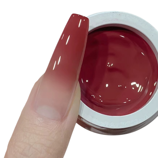 Ombre nagellack med svampapplikator och luftkudde UV LED utan borttagning hög mättnad för salongsskuggning