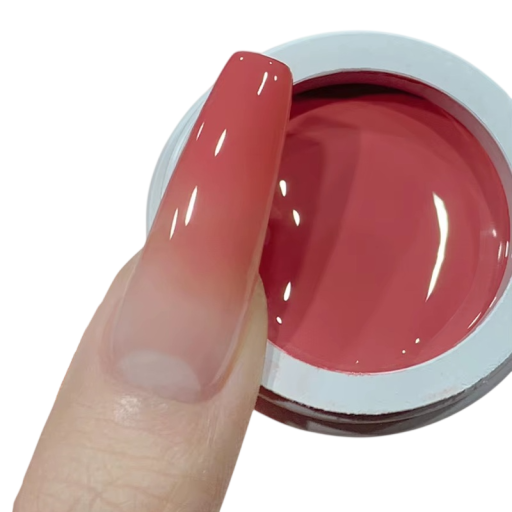 Ombre-effekt nagellack med svampapplikator och luftkudde UV LED utan borttagning hög mättnad salongsanvändning