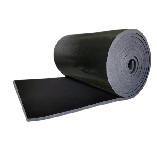 Rulle av gummiskum 5 mm x 50 cm x 200 cm Svart isoleringsmatta för bil Ljud- och värmeisolering Universellt bruk