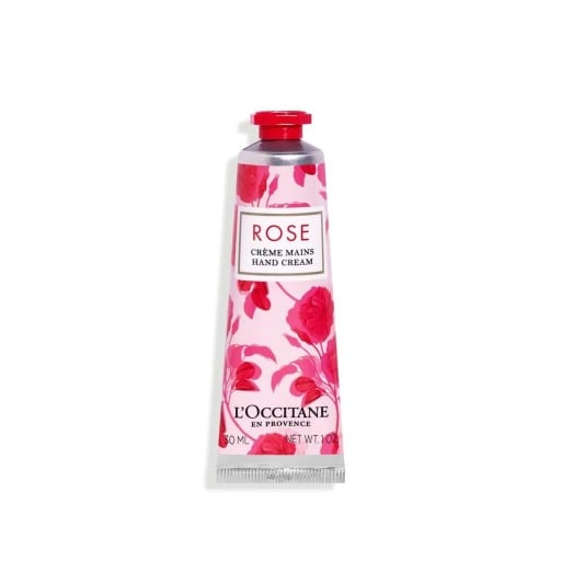 Handkräm L'OCCITANE Sheasmör 20% ROSA 30 ml Snabbabsorberande Skyddar torra händer Icke-fet koreansk hudvård