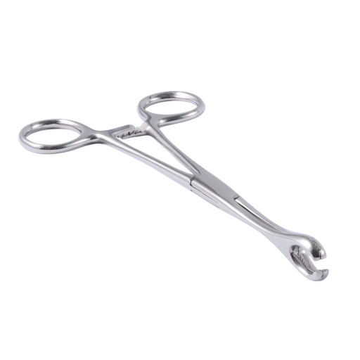 Piercingtänger 8 mm Rostfritt stål Fin öppen C-form Professionellt verktyg för exakt grepp och arbete med piercing
