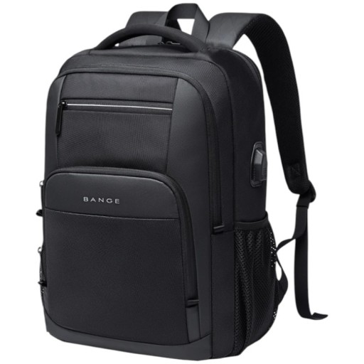 Reseransryggsäck för bärbar dator 45 × 32 × 15 cm Vattentålig multifunktionell ryggsäck med USB-port Flera fickor Stort kapacitet BANGE