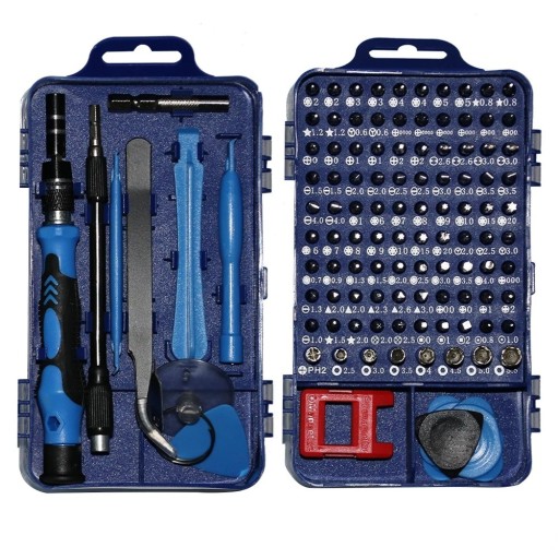 115-teiliges Multifunktions-Schraubendreher-Set, Elektronik- und Telefonreparatur-Schraubendreher-Set, professionelles Telefon-, PC- und Elektronik-Reparaturset