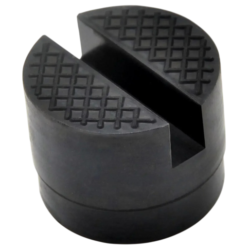 Gummapad för billyft 50 mm diameter x 33 mm höjd Universell svart ram skydd för lyftar