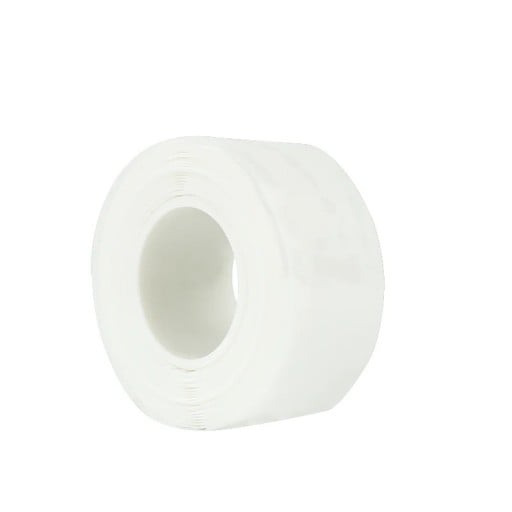 Vit självhäftande vattentät tejp 1m x 25mm Reparationer, isolering, skydd mot vatten, fukt Universell användning