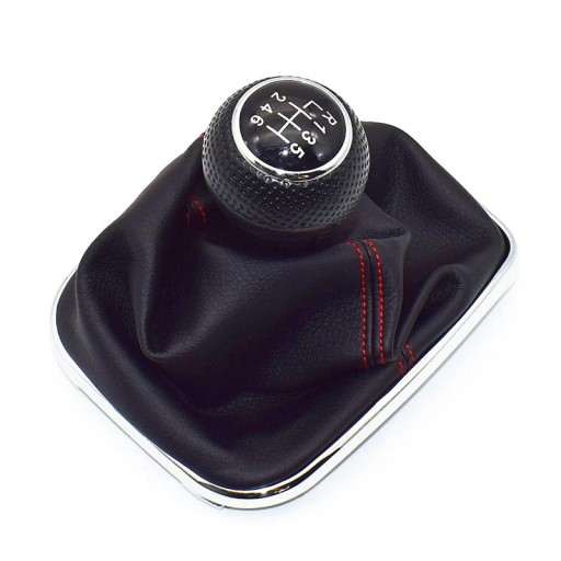 Växelspak med manschett för Volkswagen VW Golf 4 IV MK4 GTI R32 Bora Jetta, håldiameter 23 mm, manuell växellåda