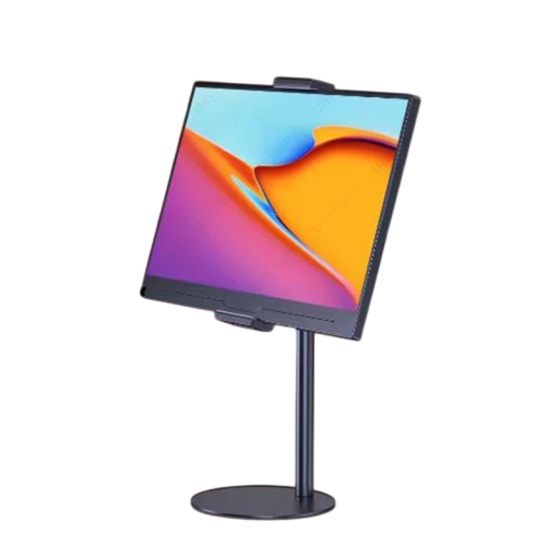 Bärbar monitorställ med justerbar höjd 24-74 cm för monitorer 4,7-17,3 tum