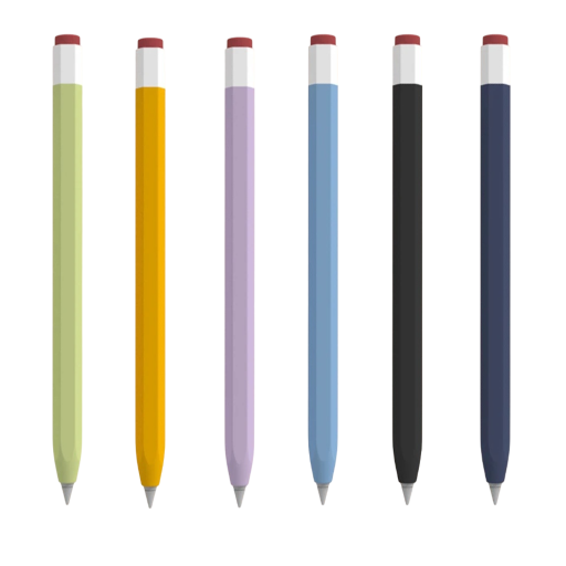 Skyddande fodral för Apple Pencil 1:a och 2:a generationen av flytande silikon, skydd mot stötar och repor