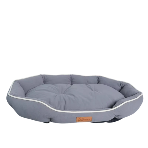 Soffa för husdjur 50 x 38 x 13 cm Imiterad sammet Bomullsutfyllning Mjuk säng för hundar och katter