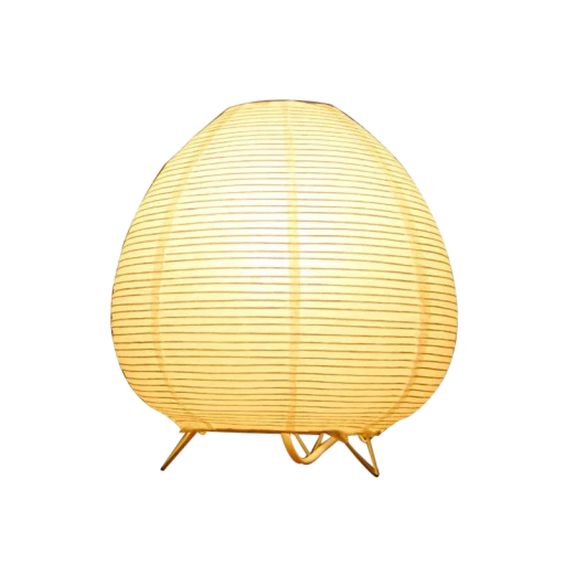Japansk LED-bordslampa 21 x 23 cm, kreativ lykta, konstnärlig dekoration, E14-lampa, stilbelysning för inredning, 90-260V