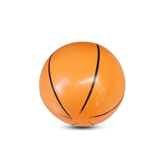 Uppblåsbar boll PVC Lätt barnboll för lek Utomhus sportleksak för trädgård strand och lekplats