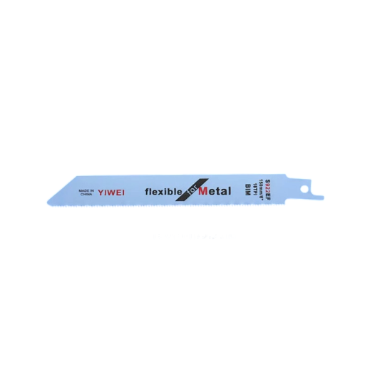 Blad till sticksåg 150 mm Bimetalliskt sågblad för metall Flexibelt för metall Fin tandning 18 TPI Reservblad