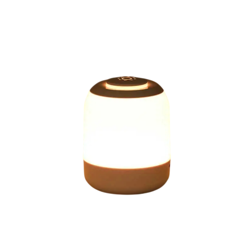 LED-lampa nattljus med justerbar ljusstyrka USB-laddning varmt och kallt ljus dekoration för sovrum och kök