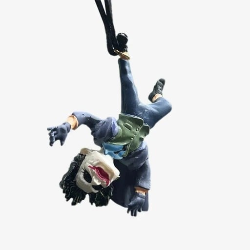 Bilnyckel i resin 4,5 x 2,5 x 0,5 cm Joker figur