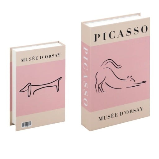 Dekorativ bok med förvaringsutrymme – Öppningsbar dekoration med motivet "Picasso Musée d'Orsay"